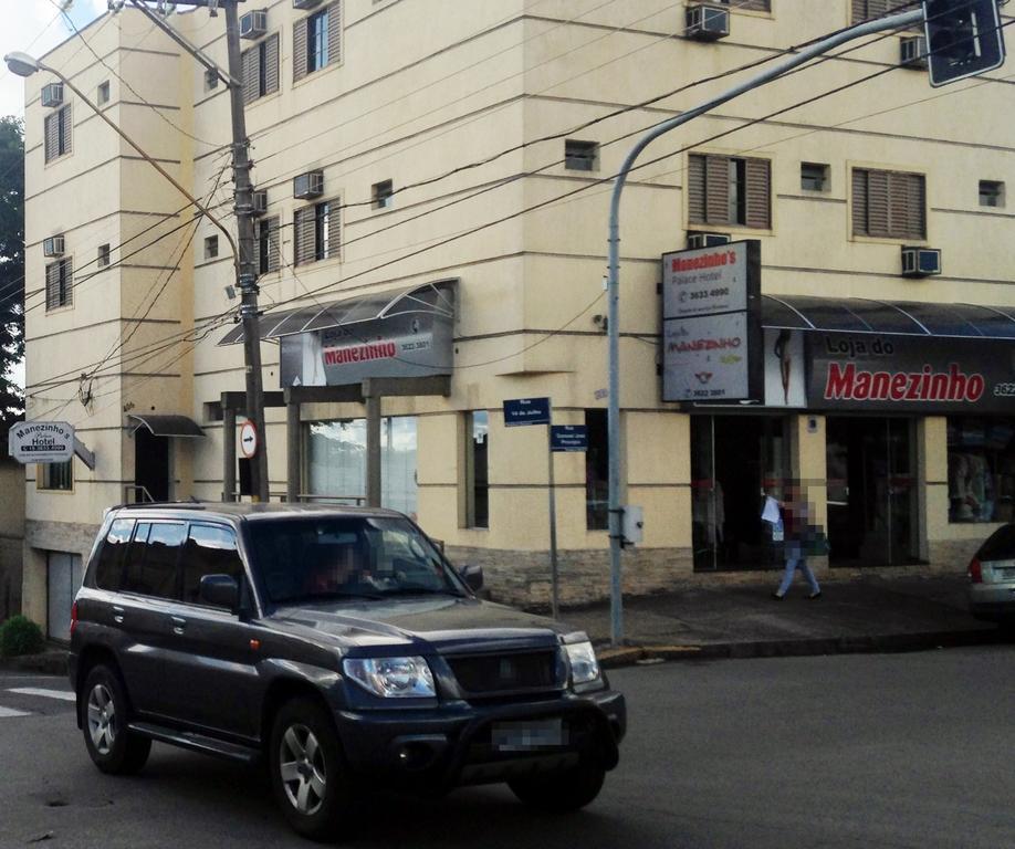 Manezinho'S Palace Hotel São João da Boa Vista Exteriör bild